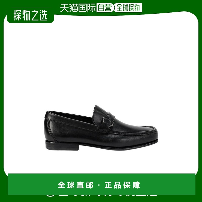 香港直邮Salvatore Ferragamo logo扣饰商务休闲鞋 058551