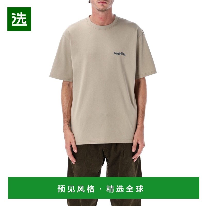1h可退 香港直邮Gramicci 小野人 男士 GRAMICCI GECKO ECO 印花T,男装,T恤,淘宝优惠券,粉丝福利购,淘宝优惠卷