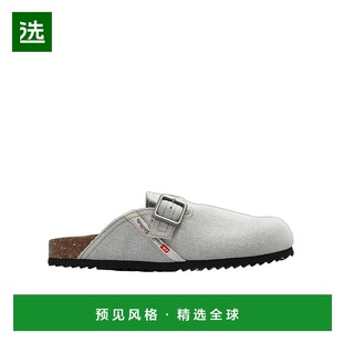 香港直邮Diesel Y03375P3997 徽标拖鞋