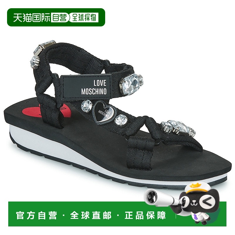 欧洲直邮Love Moschino 女士 凉鞋 FLOW LOVE