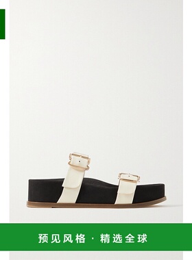 1h可退 香港直邮Gabriela Hearst 女士 Wren 皮质防水台凉拖 2248