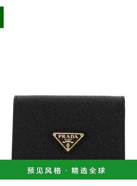 香港直邮PRADA 女士钱包 1MC122QHHF0002 CO 黑色 Black leather