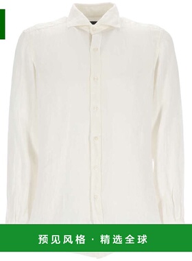 香港直邮FAY 男士衬衫 NCMA148259THTKB001 SS2024 白色