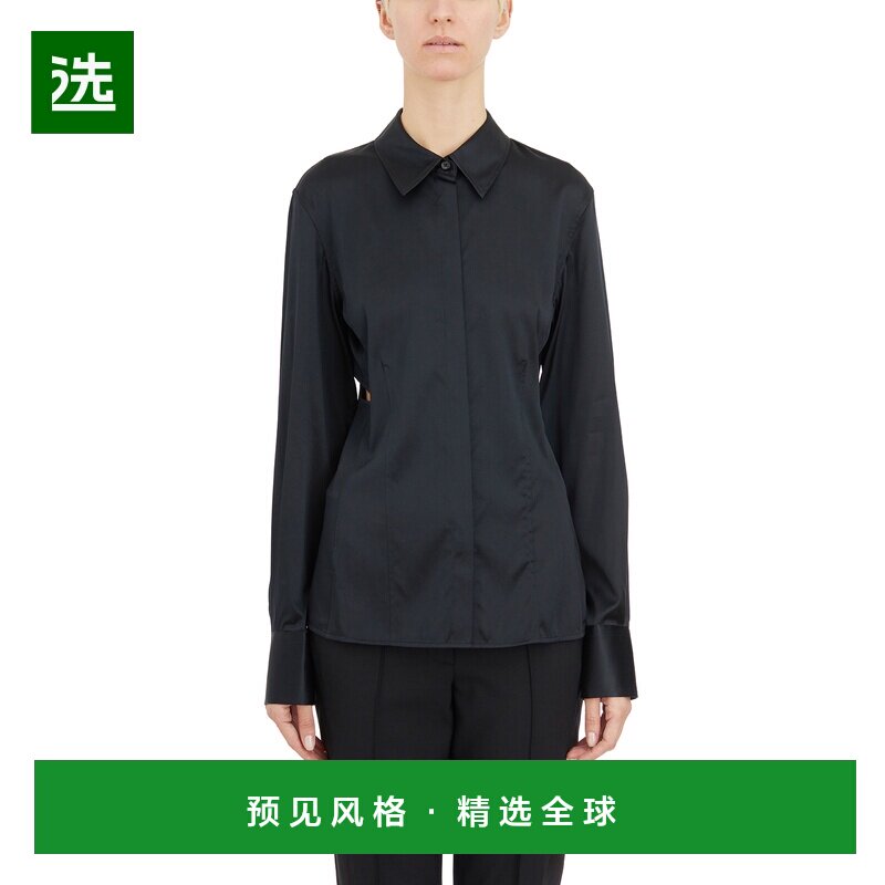 1h可退 香港直邮Helmut Lang 海尔姆特·朗 女士 真丝衬衫 HN10HW