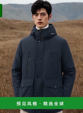 香港直邮Woolrich 连帽长袖羽绒服 CFWOOU0866MRUT0001 高端流行