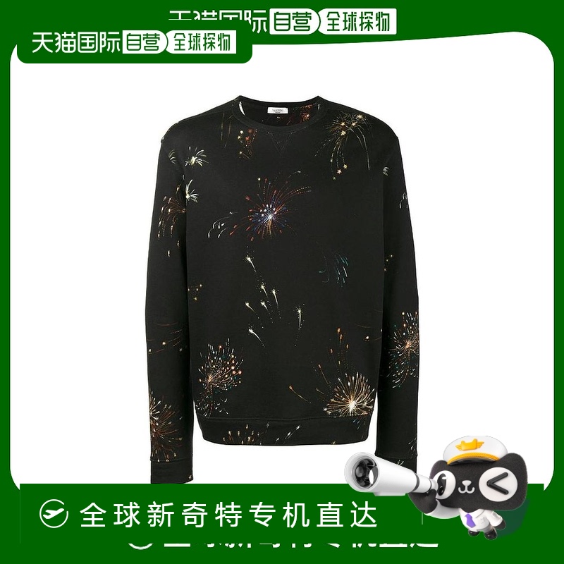 【99新未使用】香港直邮Valentino 烟花印花卫衣 NV3MF07E4G0