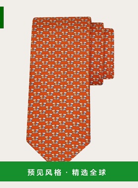 1h可退 欧洲直邮菲拉格慕 25秋冬 351331 789209 男士 领带