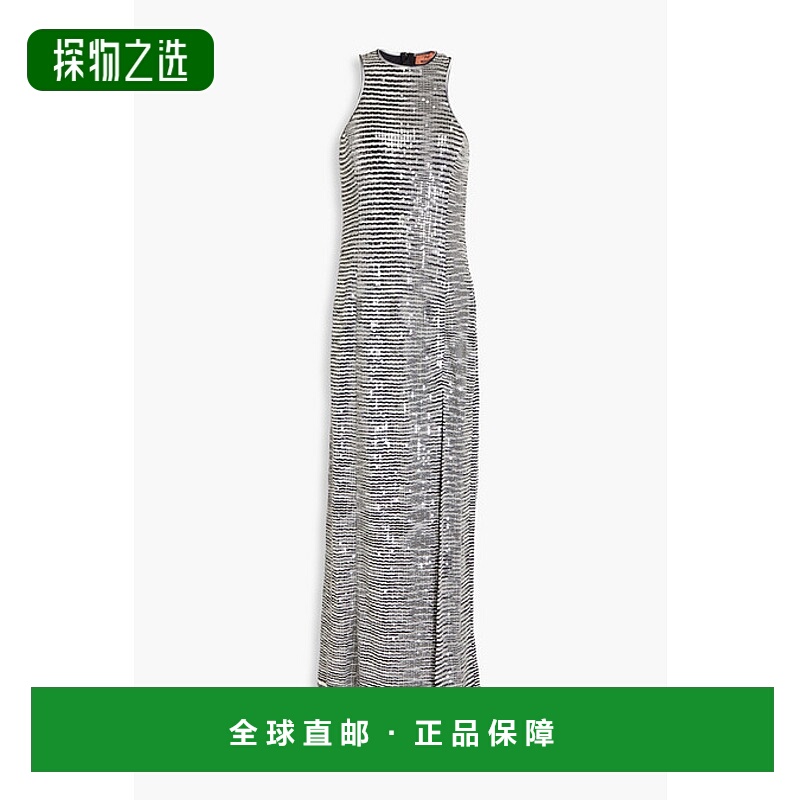 香港直邮MISSONI 米索尼 女士 珠片钩花长款连衣裙 DS23SG6TBT005