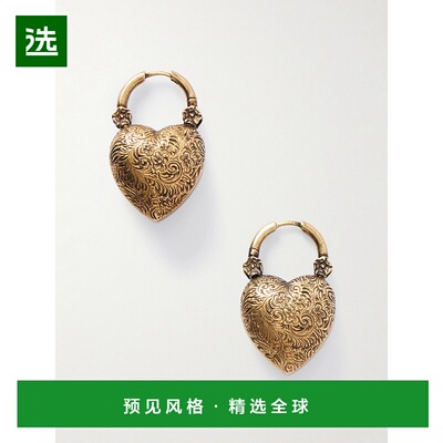 1h可退 香港直邮Chloe 蔻依 女士 Laiton 镀金耳环 CH25WJE12CB7