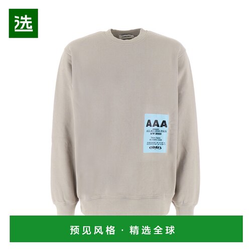 香港直邮AMBUSH 男士卫衣 BMBA033F23FLE0010601 花色 圆领长袖卫