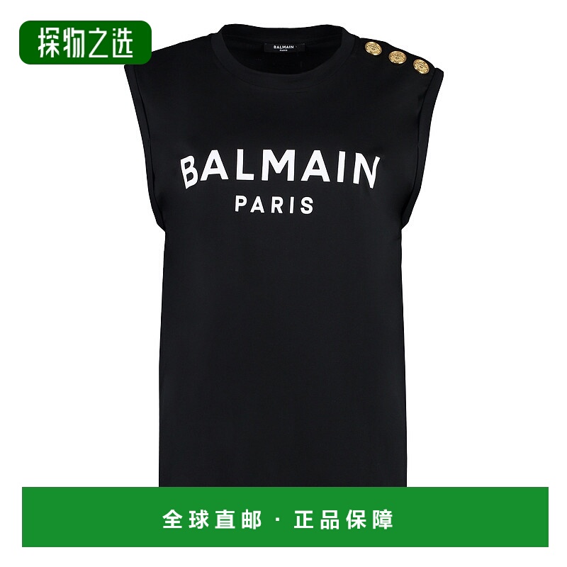 1h可退 欧洲直邮BALMAIN 女士T恤 BF1ED001BB02EAB