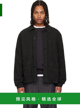 1h可退 香港直邮Visvim 维斯维木 男士 黑色 Travail Coverall Mo