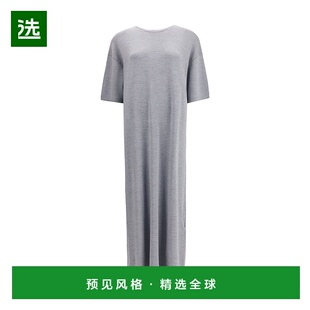 1h可退 香港直邮KHAITE 女士 Bindi 连衣裙 9853500 grey灰色 舒