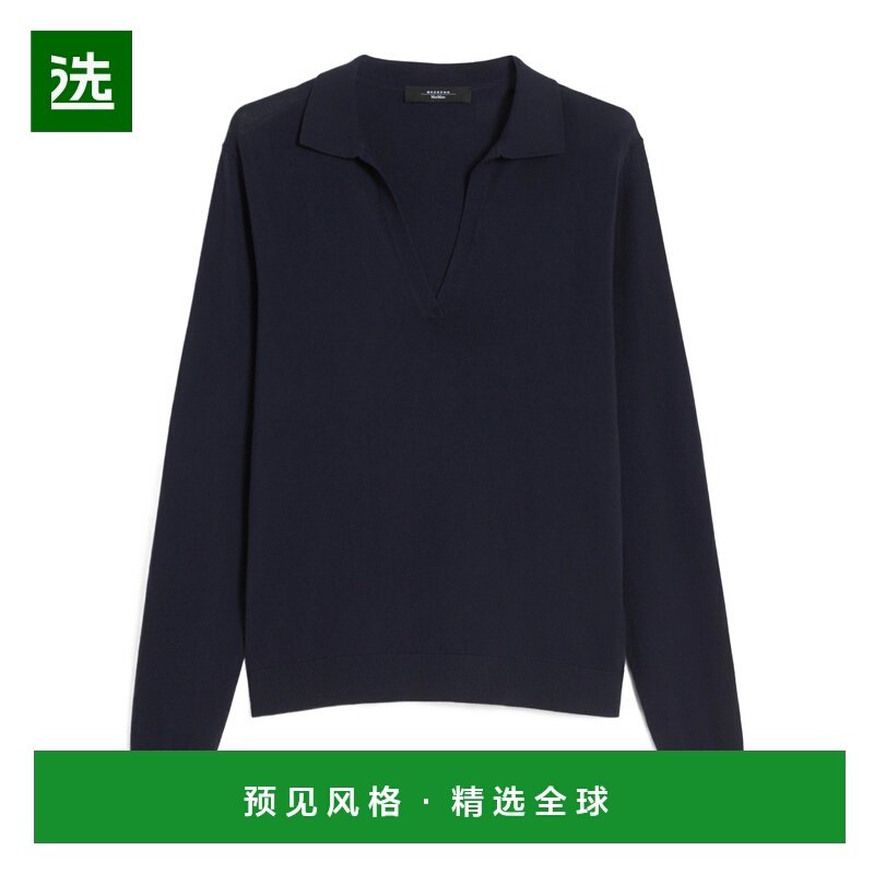 香港直邮MAX MARA 女士POLO衫 5361106106003 AW2025 黑色,女装/女士精品,POLO衫,淘宝优惠券,粉丝福利购,淘宝优惠卷