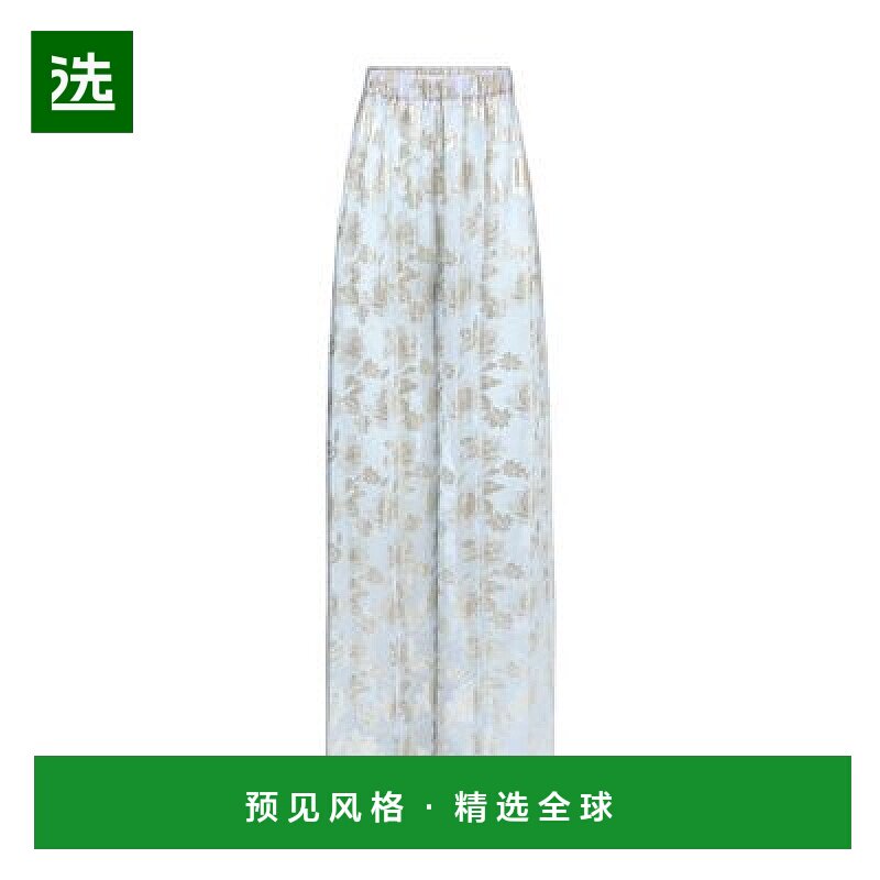 欧洲直邮NINA RICCI 花卉阔腿裤正品休闲 时尚穿搭舒适 外穿印花