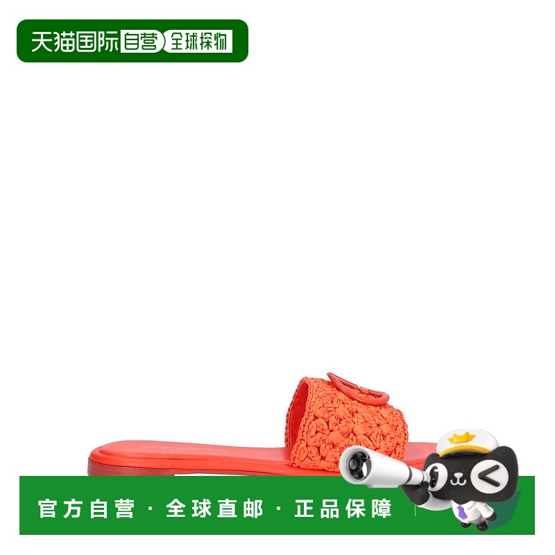 1h可退 香港直邮Armani 阿玛尼 女士 凉鞋 red红色 舒适时尚拖鞋