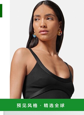 香港直邮Versace 蝴蝶印花迷你连衣裙 10105541A08266范思哲