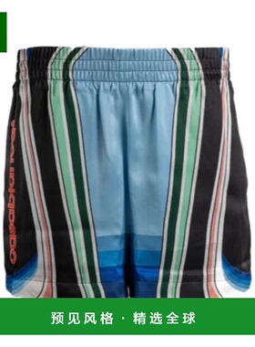 香港直邮CASABLANCA 女士短裤 WPF25TR10406 SS2025 蓝色