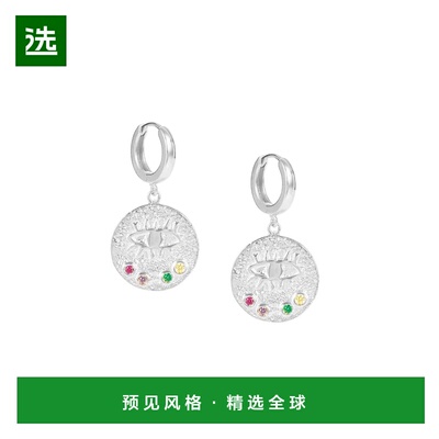 1h可退 香港直邮Hermina Athens 女士 KRESSIDA SLIP ON EARRINGS