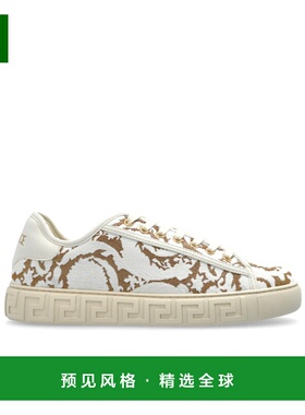香港直邮Versace 圆头低帮休闲鞋 10135681A14483运动鞋