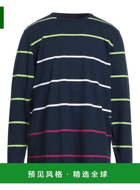 1h可退 香港直邮POP TRADING COMPANY 男士 T恤 blue蓝色 舒适时