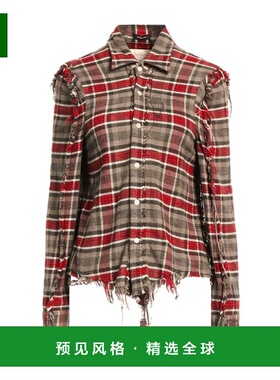 1h可退 香港直邮R13 女士 Blouses 花纹衬衫 brown棕色 舒适时尚