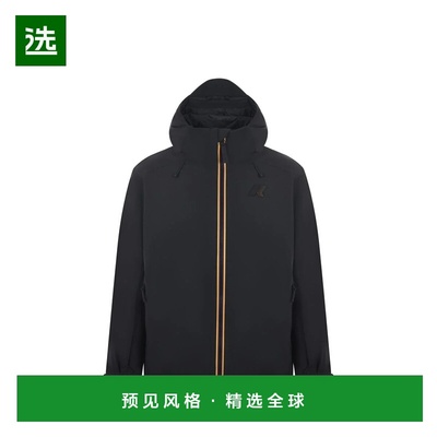 香港直邮K-WAY 男士户外冲锋衣 K5123YWUSY AW2025 黑色