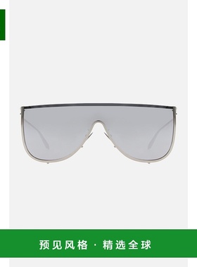 1h可退 香港直邮Alaïa 女士 面具金属太阳眼镜 AA0094S00299