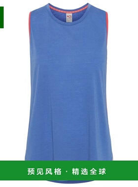 香港直邮KARI TRAA 女士运动背心 9164116SEA CO 蓝色