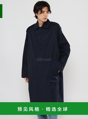 韩国直邮STUDIO NICHOLSON MARQUE MAC 大衣深海军蓝 (972) 外套