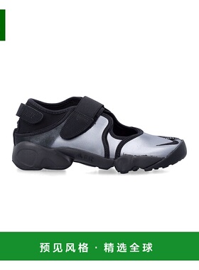 1h可退 香港直邮Nike 耐克 女士 Air Rift Women’s 皮质银色黑色