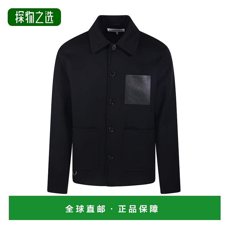 1h可退 欧洲直邮loewe 男士 夹克衫罗意威羊绒羊毛