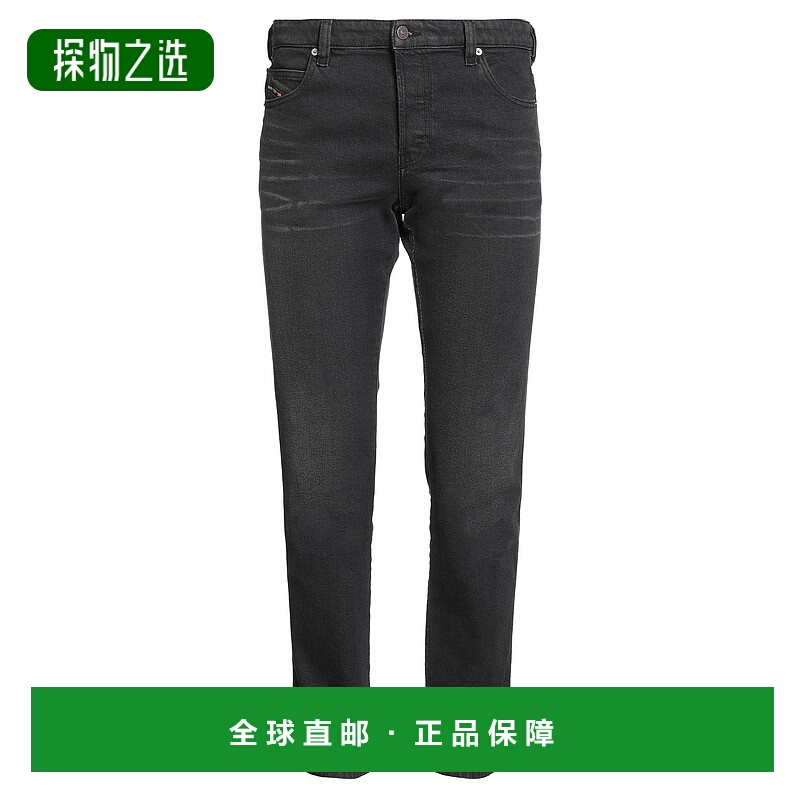 香港直邮Diesel 迪赛 男士 牛仔长裤 black黑色 舒适时尚
