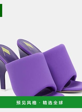 香港直邮The Attico 女士 REM 凉拖 PURPLE紫色 时尚高跟舒适凉鞋