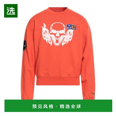 1h可退 【美国直邮】HERON PRESTON 男装卫衣 100 棉圆领长袖单色