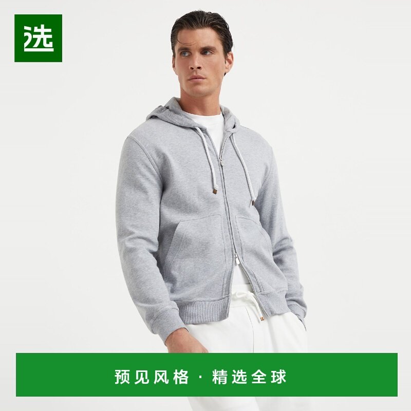 欧洲直邮BRUNELLO CUCINELLI 25秋冬 242M0T359069G 男士 卫衣,男装,卫衣,淘宝优惠券,粉丝福利购,淘宝优惠卷