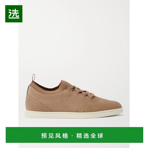 香港直邮Loro Piana 诺悠翩雅 男士 Soho Walk 牛巴革运动鞋 FAL2