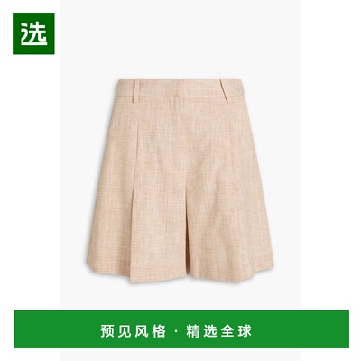 1h可退 香港直邮CLAUDIE PIERLOT 女士 褶裥梭织短裤 CFPSH00268B