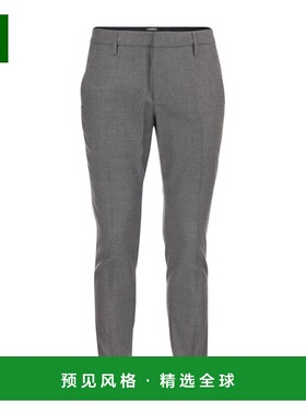 1h可退 香港直邮Dondup 男士 GAUBERT 修身华达呢裤子 UP235WS010