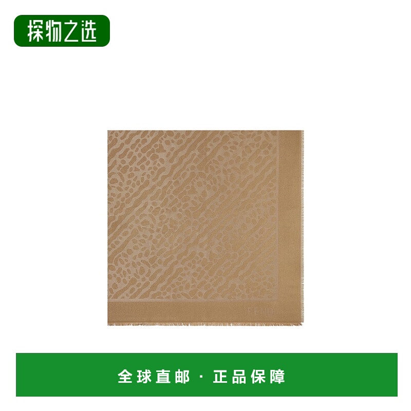 香港直邮Fendi FF披肩 FXT069AWEP羊毛真丝