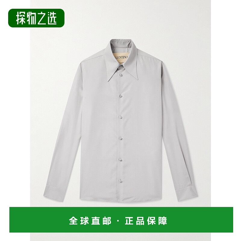 valentino 华伦天奴 男士 修身真丝衬衫 7V0ABS20AYB