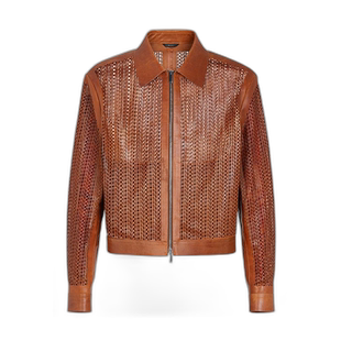 香港直邮Fendi JACKET棕色男装夹克外套 FPJ005AB72