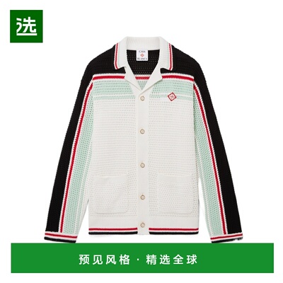 香港直邮CASABLANCA 男士衬衫 MPF25KW99801 AW2025 白色 长袖衬