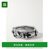 香港直邮mcqueen 亚历山大·麦昆 男士 1h可退 跳舞骷髅戒指 5755