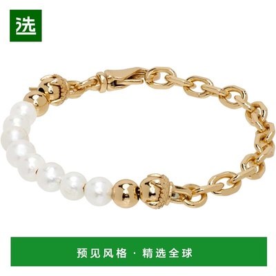 1h可退 香港直邮Emanuele Bicocchi 男士 独家发售手链 SSPRB3G