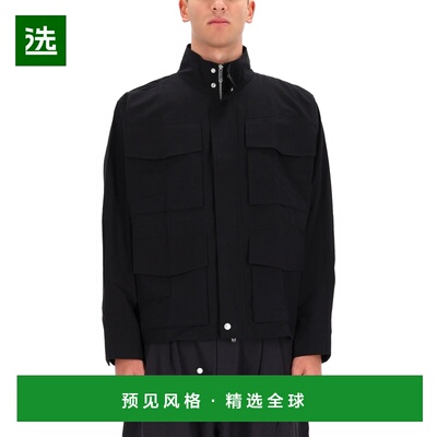 香港直邮STUDIO NICHOLSON 男士外套 VISTASNM1488WASHEDBLACK