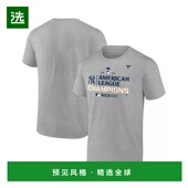 简约时尚 1h可退 舒适透 T恤短袖 圆领上装 美国直邮 Fanatics男士