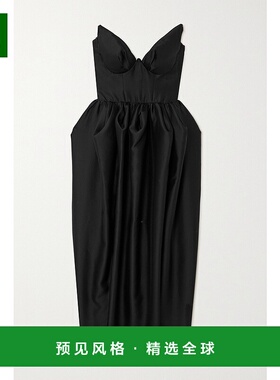 1h可退 香港直邮ZIMMERMANN 女士 Matchmaker 真丝羊毛混纺斜纹布