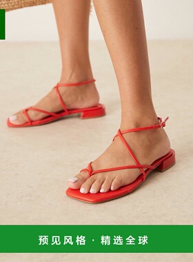 1h可退 香港直邮ASOS 女士 Flaunt barely there 设计宽版缠带平