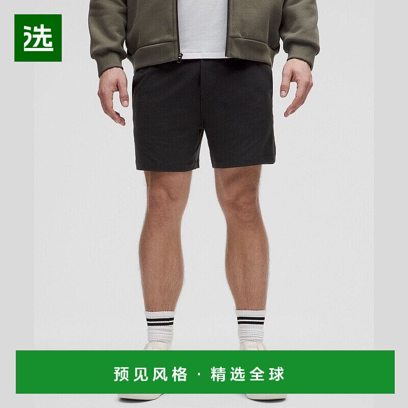 1h可退 欧洲直邮LULULEMON露露乐檬 Soft Jersey短裤 13厘米